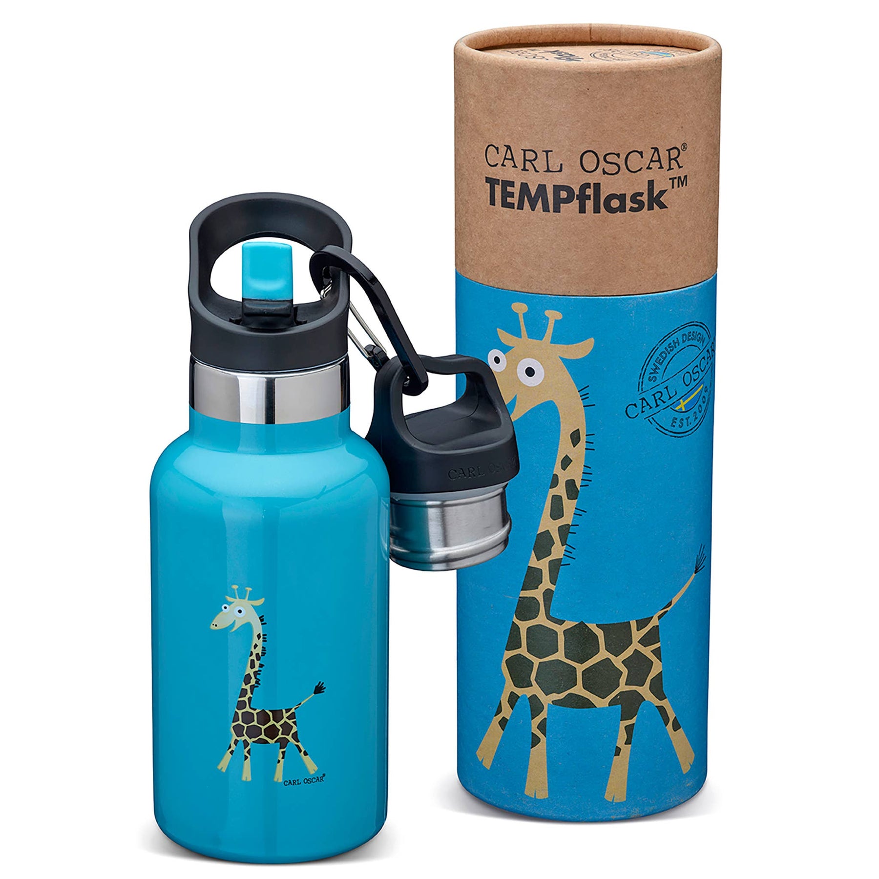 TempFlask, Kids 0.35 L - Türkis Carl Oscar      NATURKINDCHEN