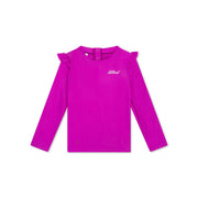 UV-Schwimm-T-Shirt, langärmlig – Lila – Wild Fuchsia: 98/104 Swim Essentials      NATURKINDCHEN
