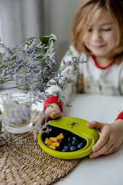 SnackDISC™ für Kinder – Türkis Carl Oscar      NATURKINDCHEN