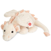 Drache Fluffy weiß-rosa 32 cm Teddy Hermann      NATURKINDCHEN