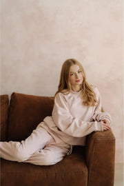 Oversize-Komfort-Hoodie - ROSA 5 Farben, 4 Größen QUALITÄT: Rosa / M Ander      NATURKINDCHEN