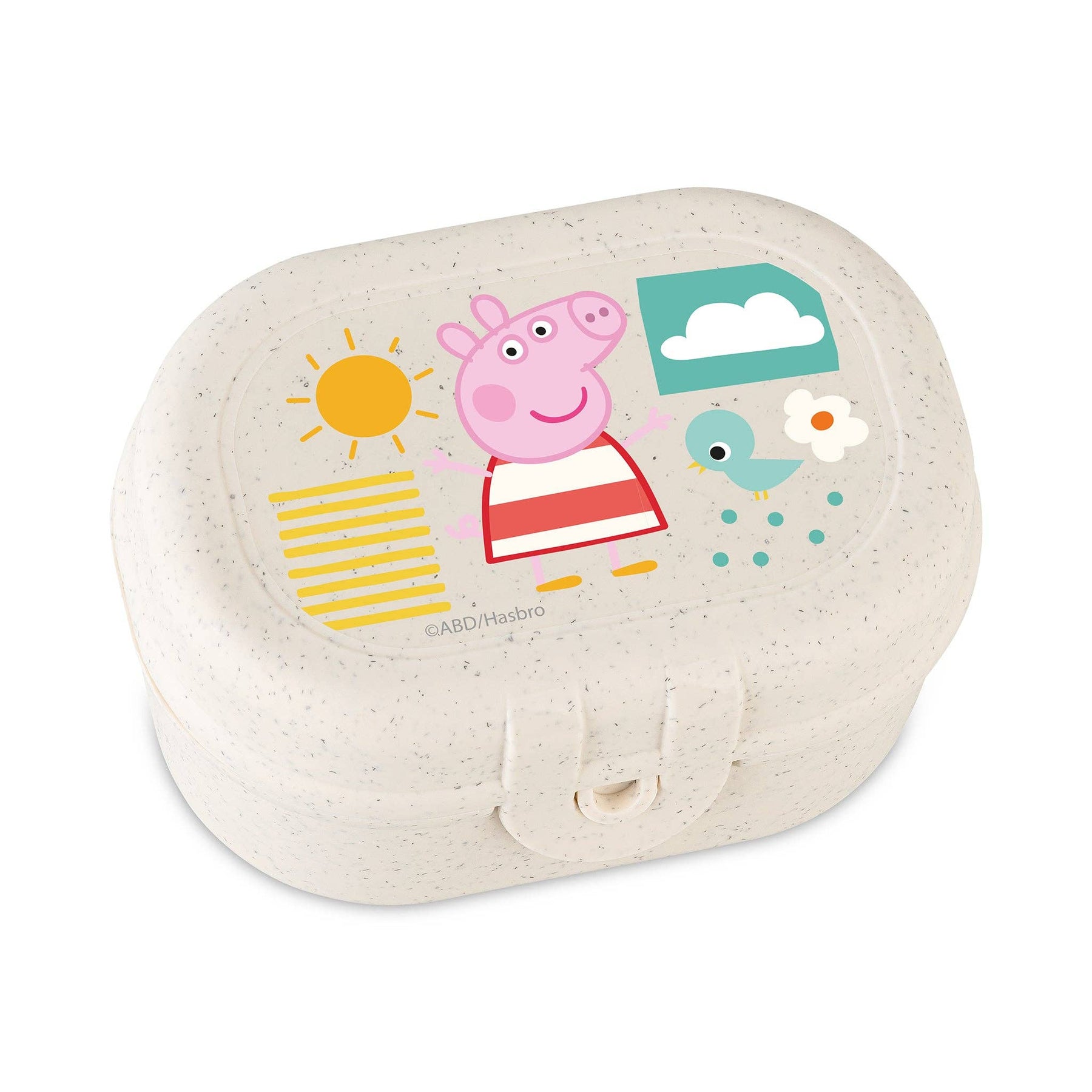 Snackbox PASCAL MINI PEPPA PIG: Organic sand Koziol ideas for friends GmbH      NATURKINDCHEN
