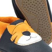 Barfußschuhe AMIGO Motiv Tiger: Dark blue / 30/31 Orangenkinder®      NATURKINDCHEN