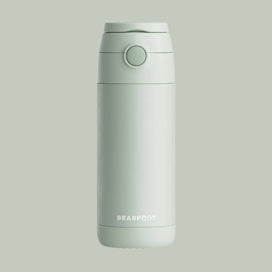 Thermo Kinder Trinkflasche Edelstahl - grün BEARFOOT      NATURKINDCHEN