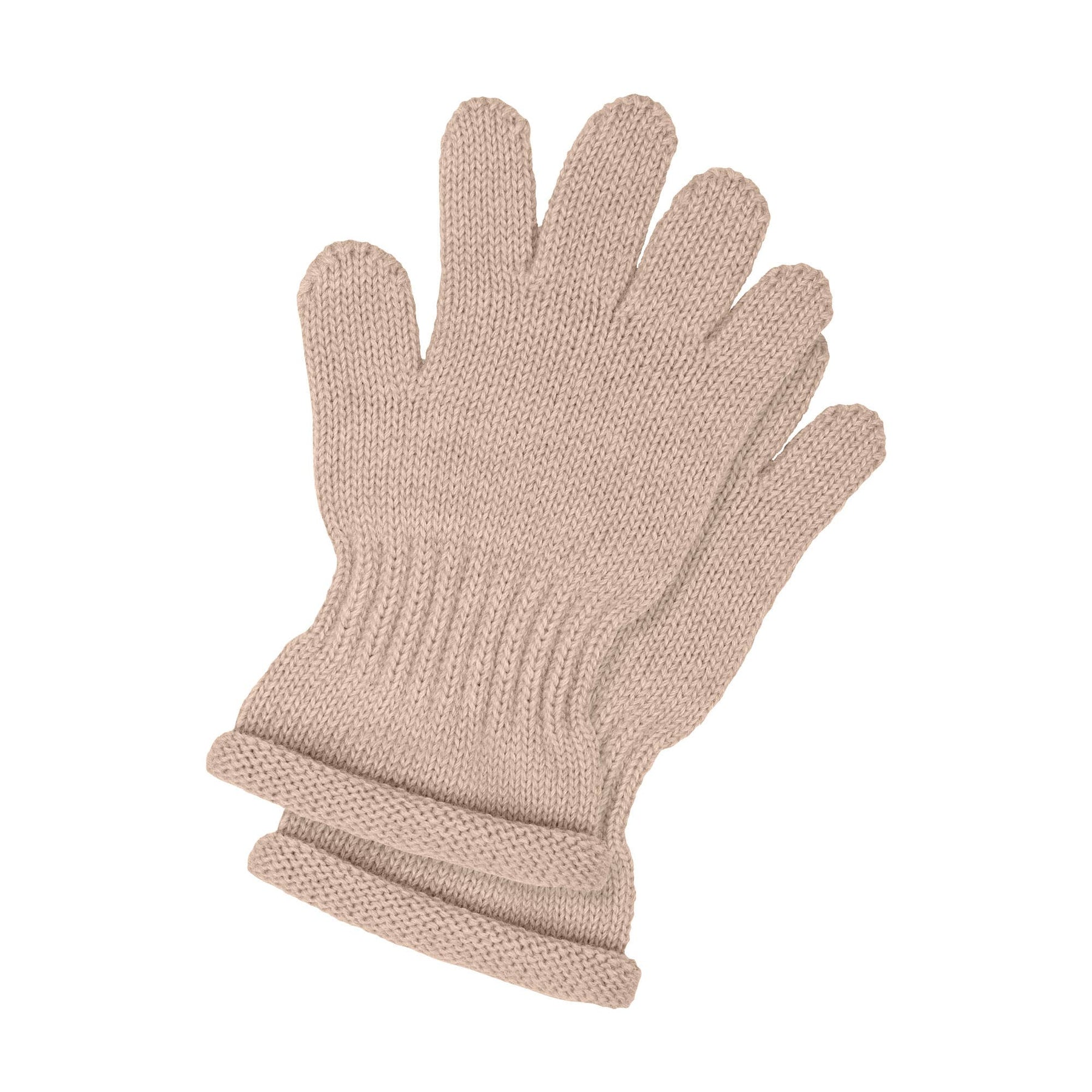 Strickhandschuhe aus Merinowolle für Kinder: Dunkelblau / 1-3J menique      NATURKINDCHEN