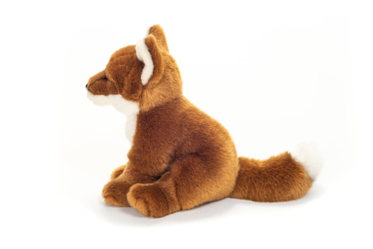 Fuchs sitzend rotbraun 20 cm - Plüschtier - Stofftier Teddy Hermann      NATURKINDCHEN