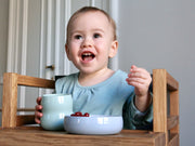 Kindergeschirr • Becher: Rosé Zaunkönig      NATURKINDCHEN