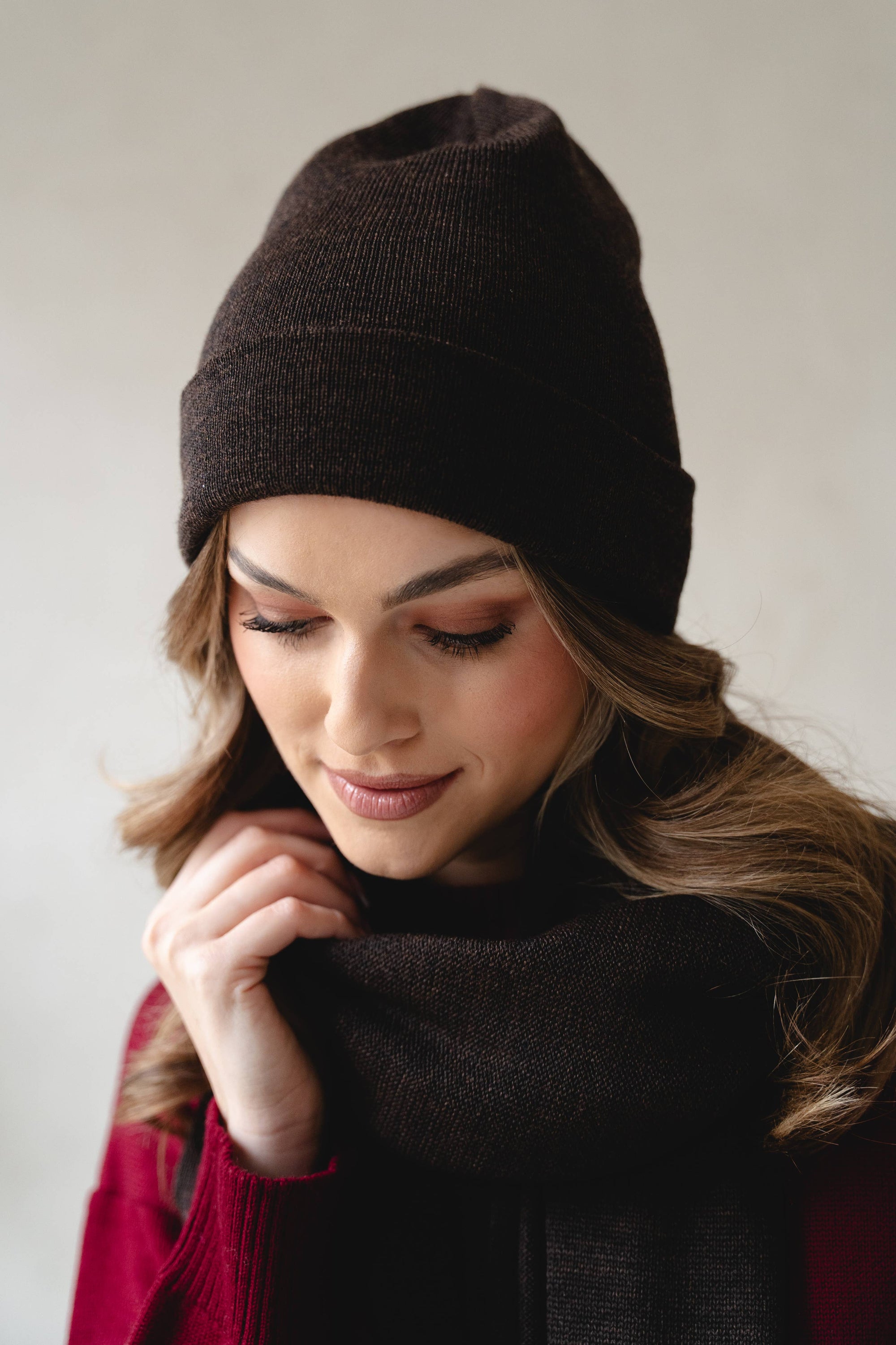 Klassische Mütze NAOMI aus 100% Merinowolle TOPSELLER: Kamel Ander      NATURKINDCHEN