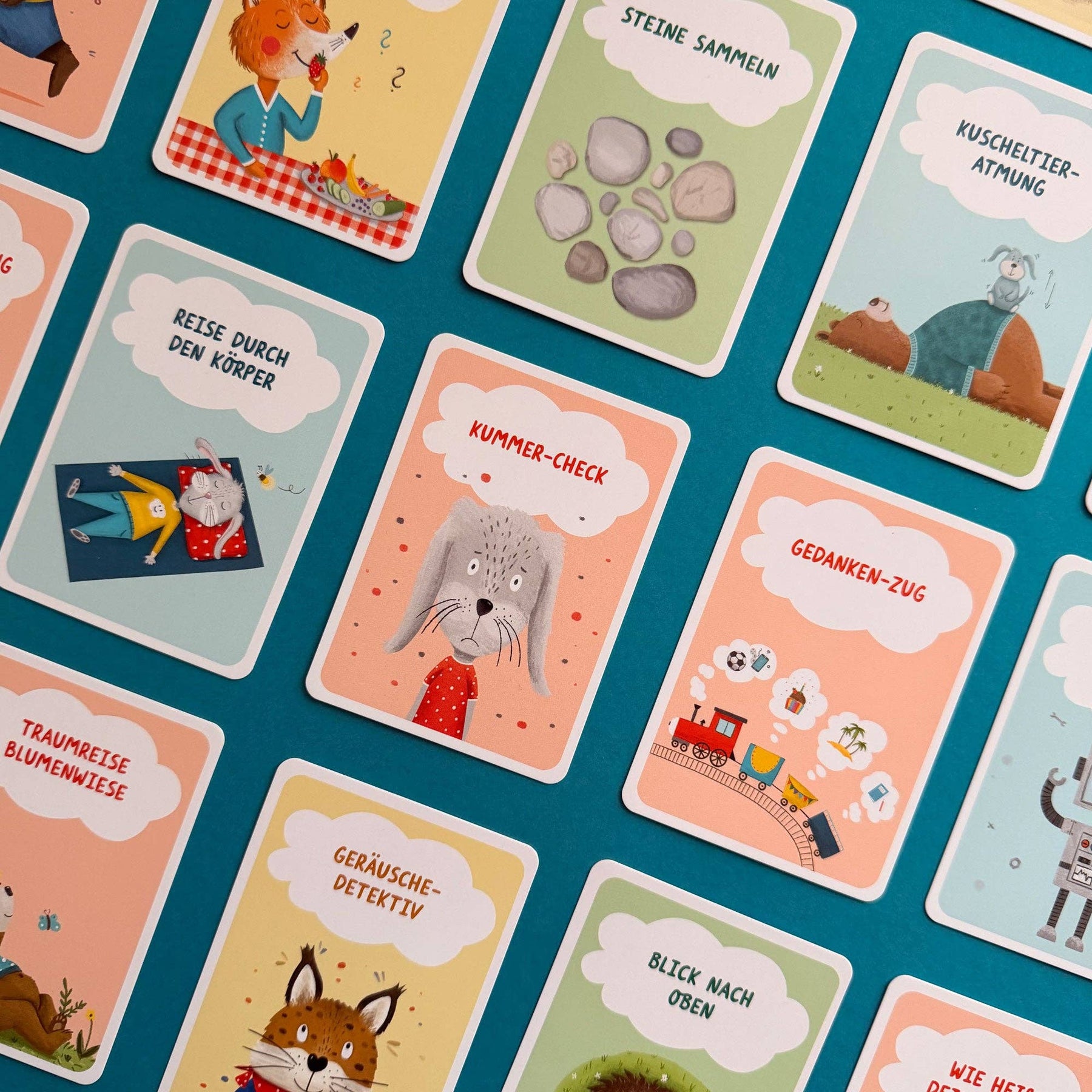 Pause im Kopf – Achtsamkeitskarten für Kinder Rüsselfuchs      NATURKINDCHEN