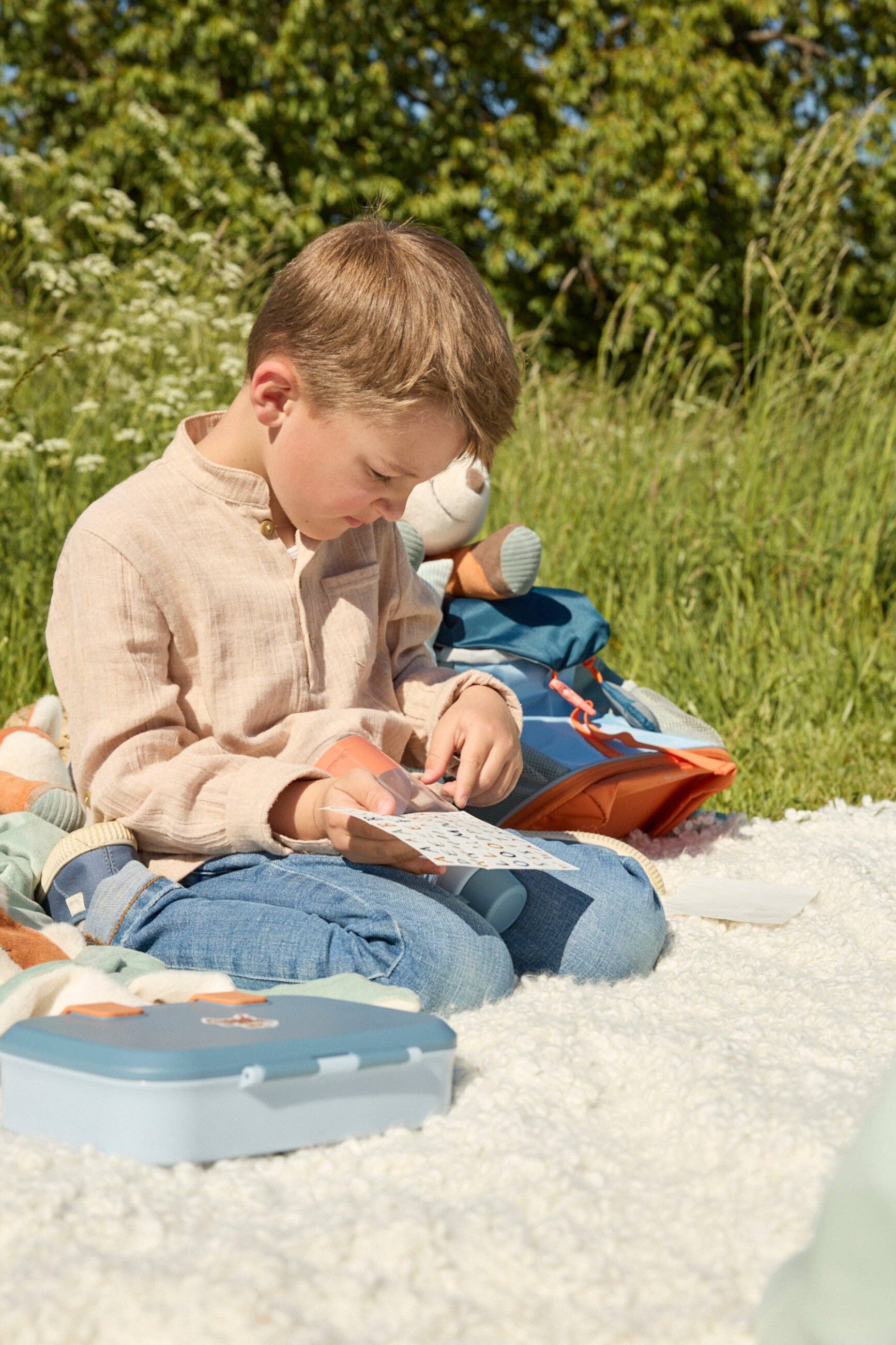 Kinderrucksack mit Kühlfunktion: Blau / One size Sterntaler GmbH      NATURKINDCHEN