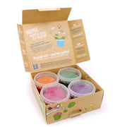 Bio-Easy-Knete vegan 4er Set "Loki" NEOGRÜN      NATURKINDCHEN