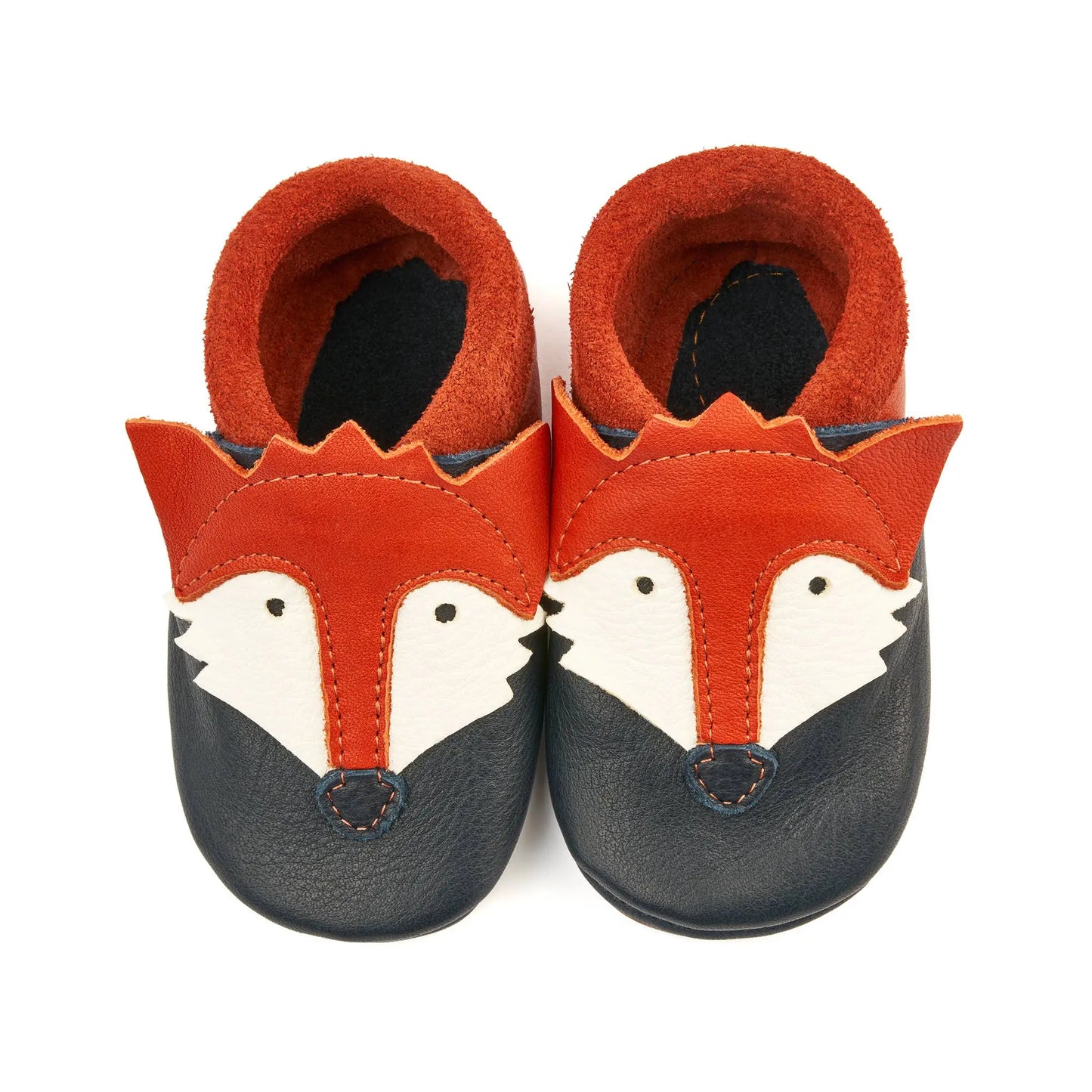 Barfußschuhe AMIGO Motiv Fuchs: Dark blue / 28/29 Orangenkinder®      NATURKINDCHEN