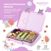 Brotdose Kinder mit Fächern, Lunchbox - Meerjungfrau BEARFOOT      NATURKINDCHEN