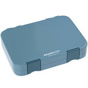 Brotdose Kinder mit Fächern, Lunchbox, Bento box - Blau BEARFOOT      NATURKINDCHEN