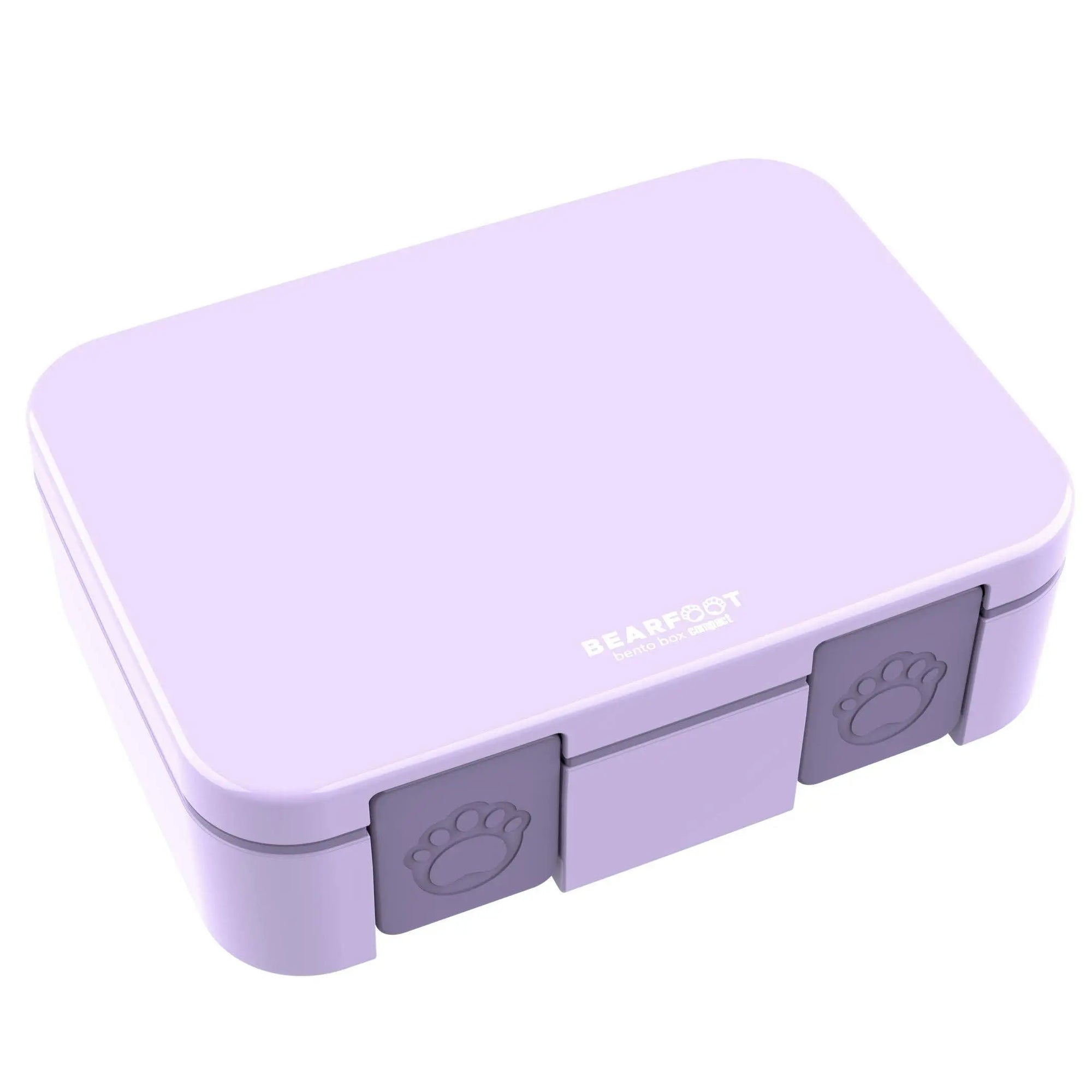 Brotdose mit Fächern, leicht & auslaufsicher - lila: 1.000ml BEARFOOT      NATURKINDCHEN