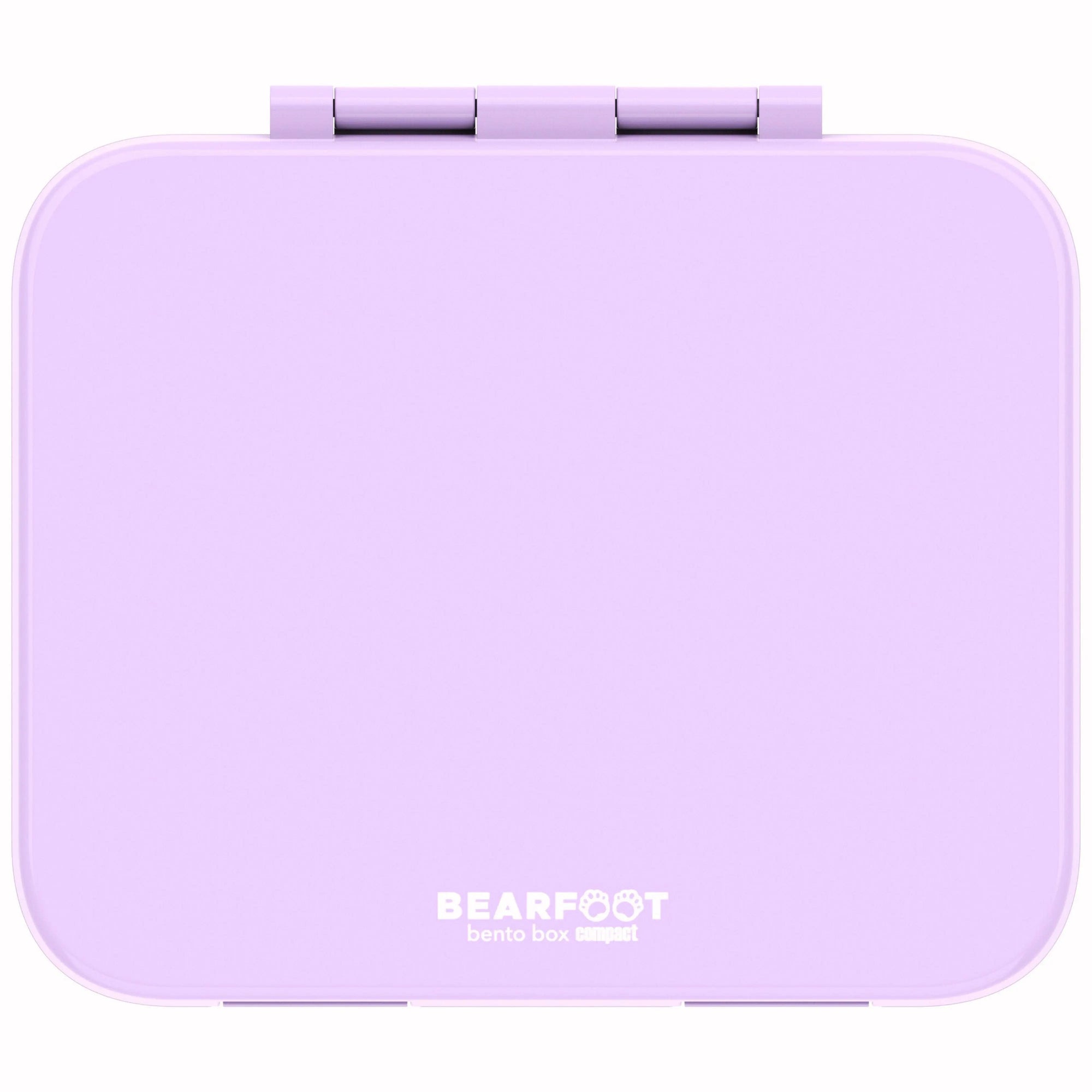 Brotdose mit Fächern, leicht & auslaufsicher - lila: 1.000ml BEARFOOT      NATURKINDCHEN