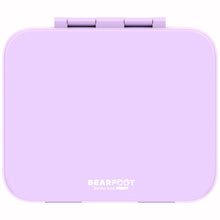 Brotdose mit Fächern, leicht & auslaufsicher - lila: 1.000ml BEARFOOT      NATURKINDCHEN