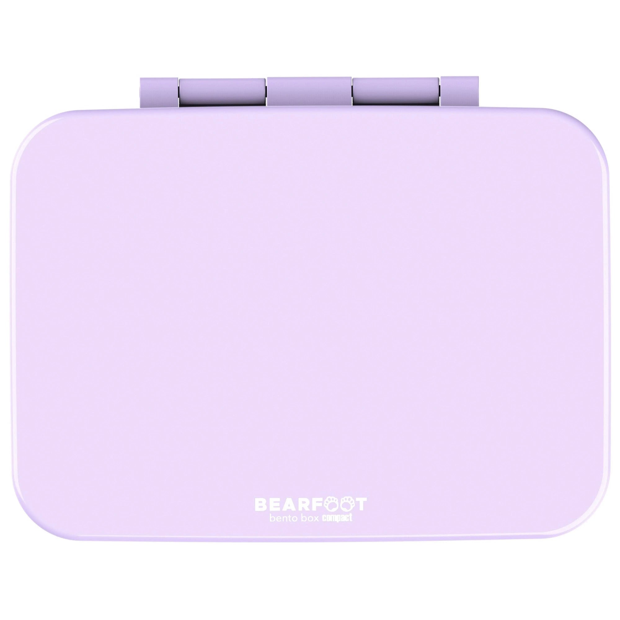 Brotdose mit Fächern, leicht & auslaufsicher - lila: 1.000ml BEARFOOT      NATURKINDCHEN