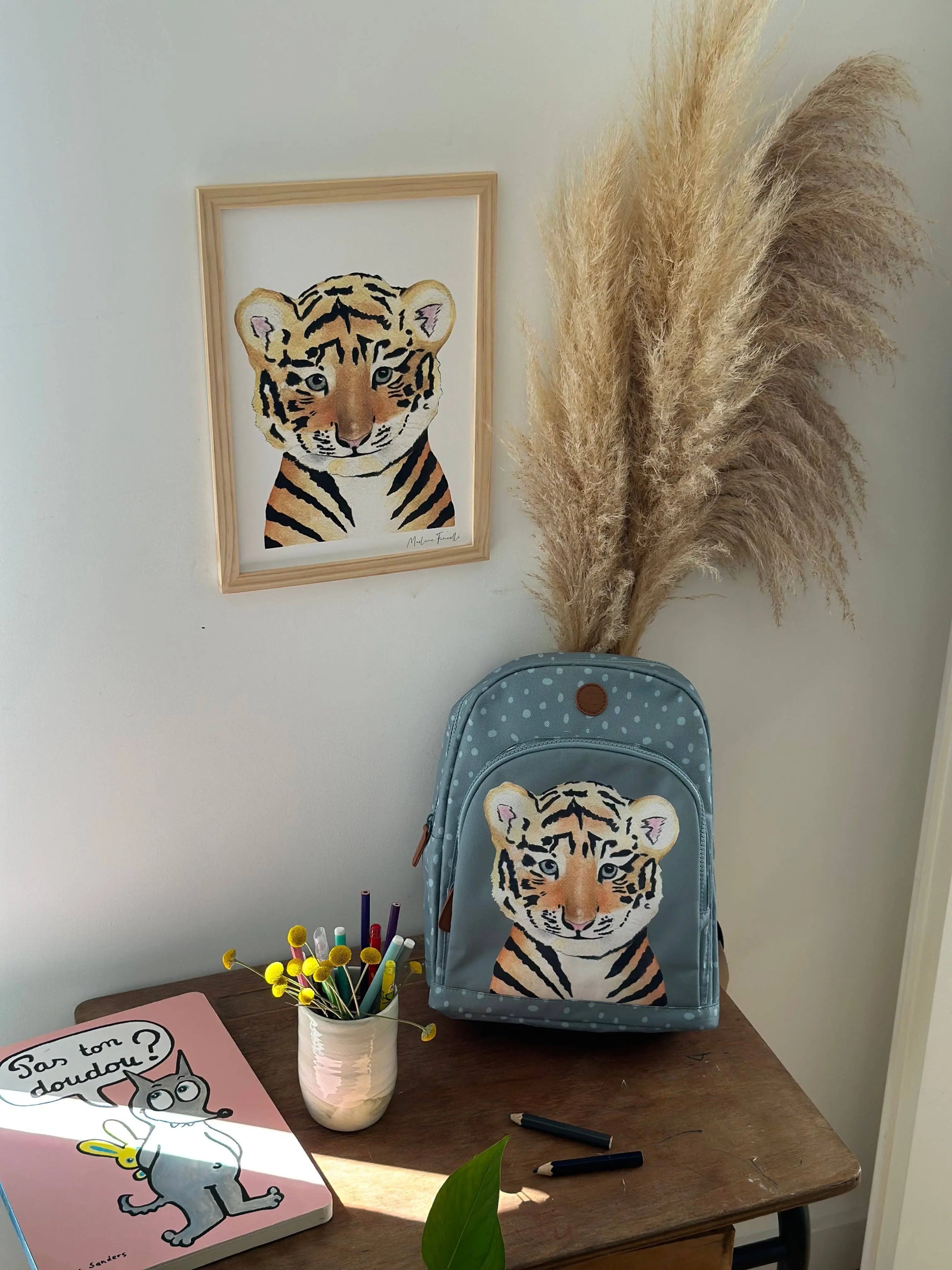 CHARLIE Tigerrucksack - WALDY & CO Waldy & Co      NATURKINDCHEN