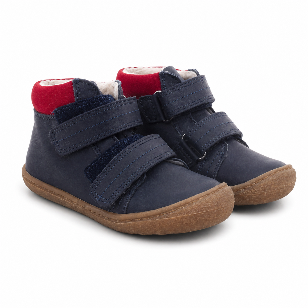 KOEL4KIDS Bio Nappa Lauflernschuhe – Blau – Gr. 24