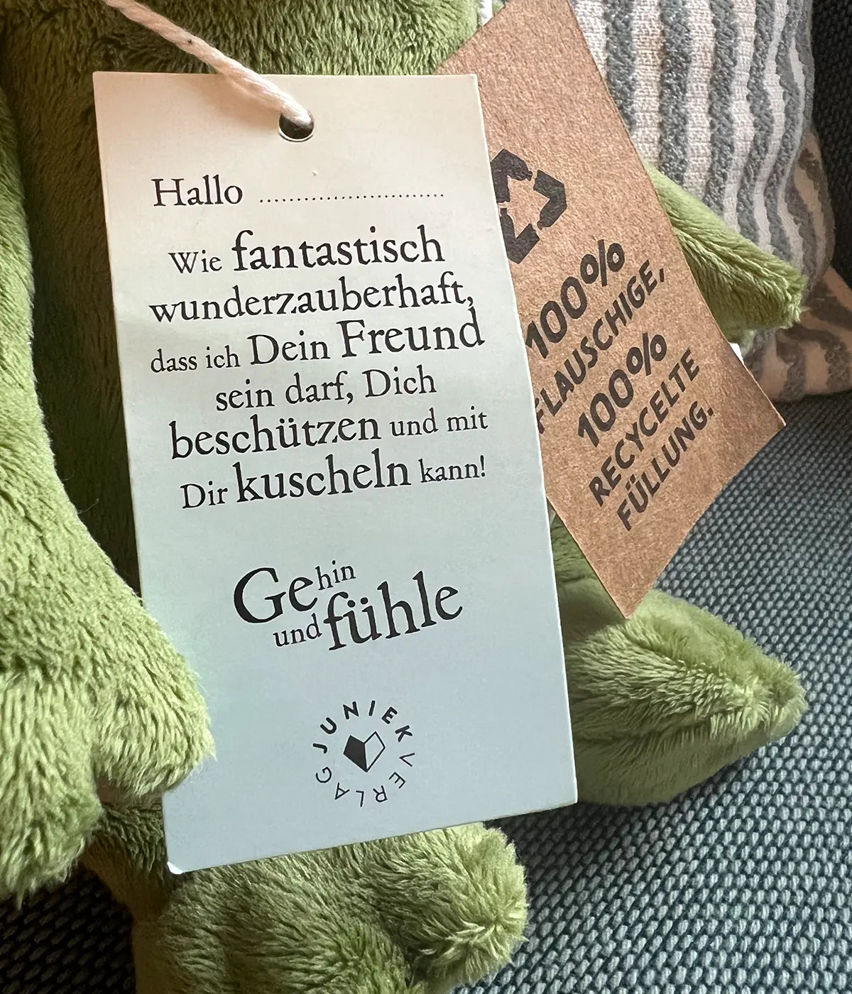 Die Kuschelangst JUNIEK VERLAG      NATURKINDCHEN