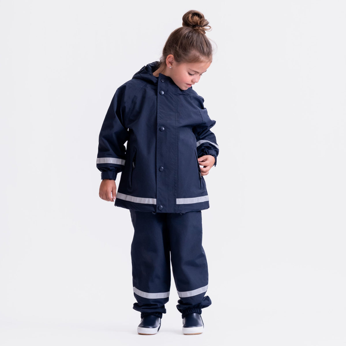 BMS Regenjacke Räuberwald Pro atmungsaktiv Marine BMS      NATURKINDCHEN