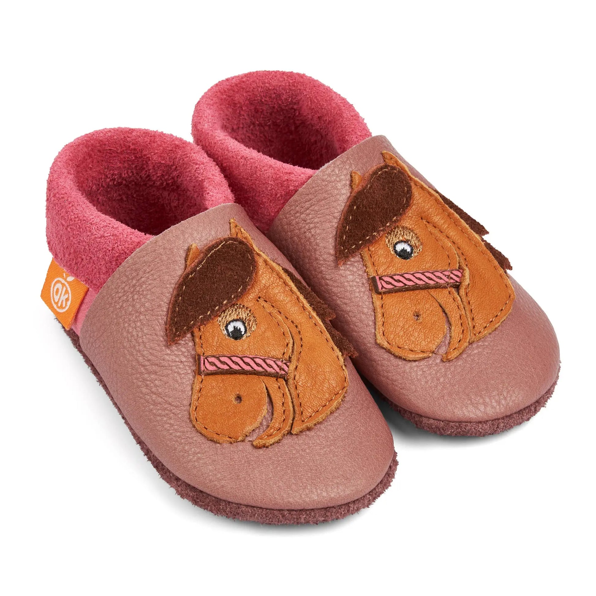 Kinder-Hausschuhe Paula das Pony: 28/29 Orangenkinder®      NATURKINDCHEN