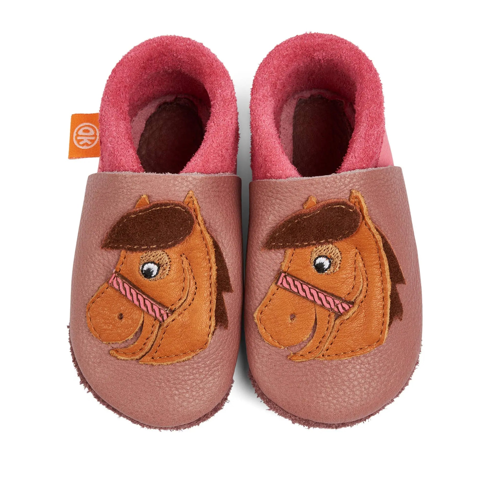 Kinder-Hausschuhe Paula das Pony: 28/29 Orangenkinder®      NATURKINDCHEN