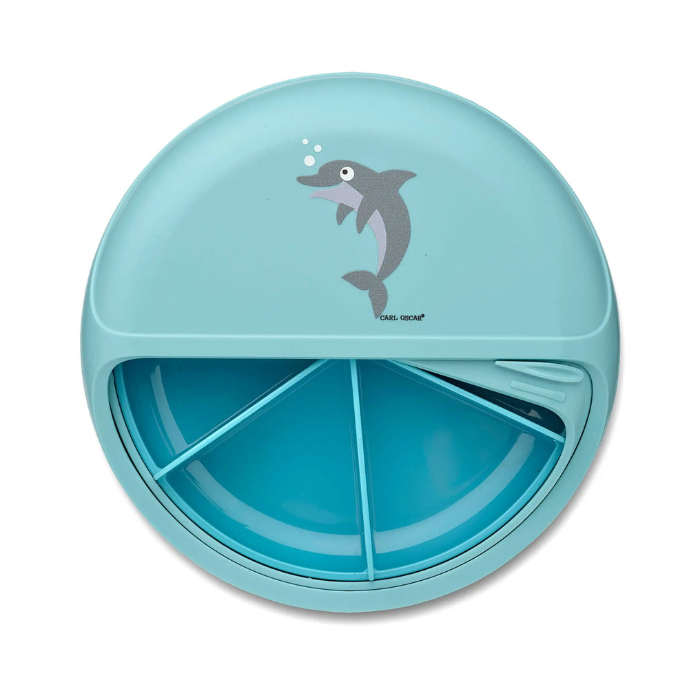 SnackDisc™ - Blauer Delfin Carl Oscar      NATURKINDCHEN
