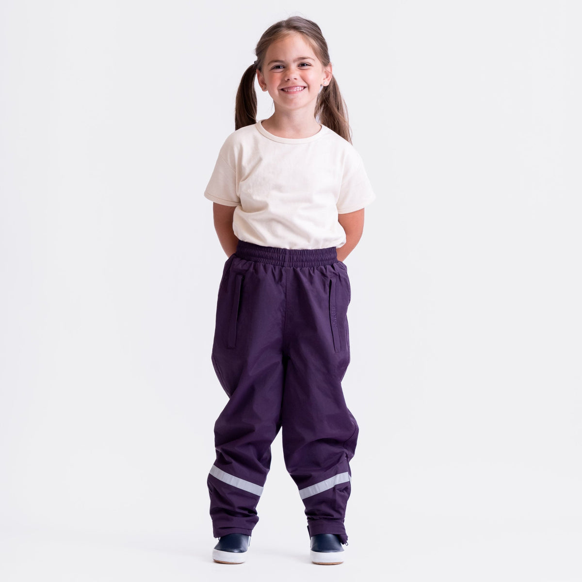 BMS Regenhose Räuberwald Pro atmungsaktiv Lila BMS      NATURKINDCHEN
