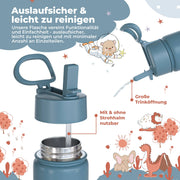 Thermo Kinder Trinkflasche Edelstahl - Traktor BEARFOOT      NATURKINDCHEN