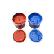 Bio-Fingerfarben vegan 2er Set "Nori" blau/rot NEOGRÜN      NATURKINDCHEN
