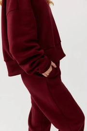 Oversize-Komfort-Hoodie - ROSA 5 Farben, 4 Größen QUALITÄT: Rosa / M Ander      NATURKINDCHEN