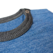 Body royal blau uni, Merinowolle & Seide (bio/GOTS): 74-80 Glückskind      NATURKINDCHEN