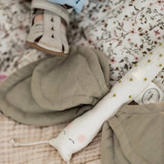 Babysensorik-Spielzeug - Schmetterling - Green Tea - Bio-Baumwolle: 4 Stck. Saga Copenhagen      NATURKINDCHEN
