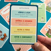 Pause im Kopf – Achtsamkeitskarten für Kinder Rüsselfuchs      NATURKINDCHEN