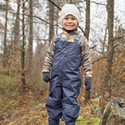 Wasserdichte Hose, hoher Bund – Navy: 110/116 Geggamoja      NATURKINDCHEN