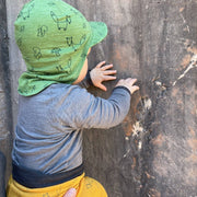 Body fels, Merinowolle & Seide (bio/GOTS): 86-92 Glückskind      NATURKINDCHEN