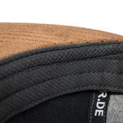 Frechdachs Snapback Cap Für Kinder - Hellgrau Filz (Kids L) Hand und Feuer