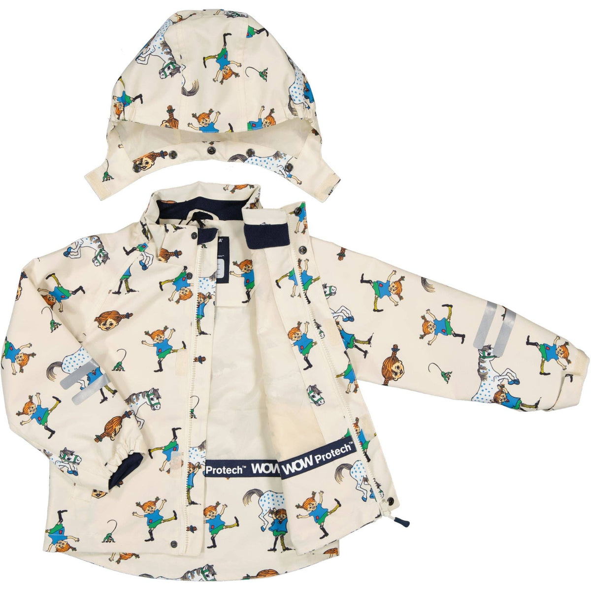 Skaljacke Pippi Langstrumpf Beige: 98/104 Geggamoja      NATURKINDCHEN