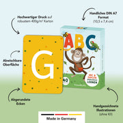 ABC & Zahlen – Lernkarten für Kinder Rüsselfuchs      NATURKINDCHEN