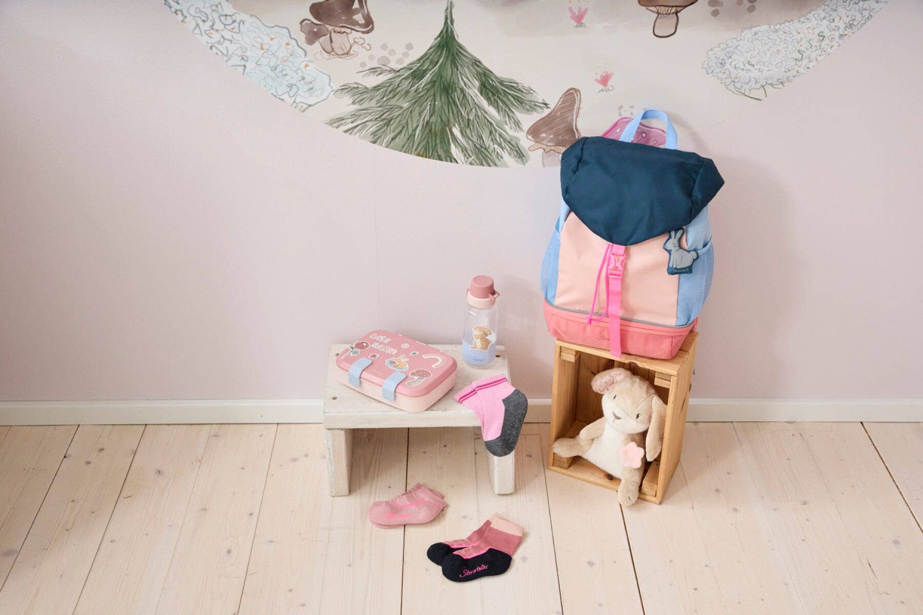Kinderrucksack mit Kühlfunktion: Mattrosa / One size Sterntaler GmbH      NATURKINDCHEN
