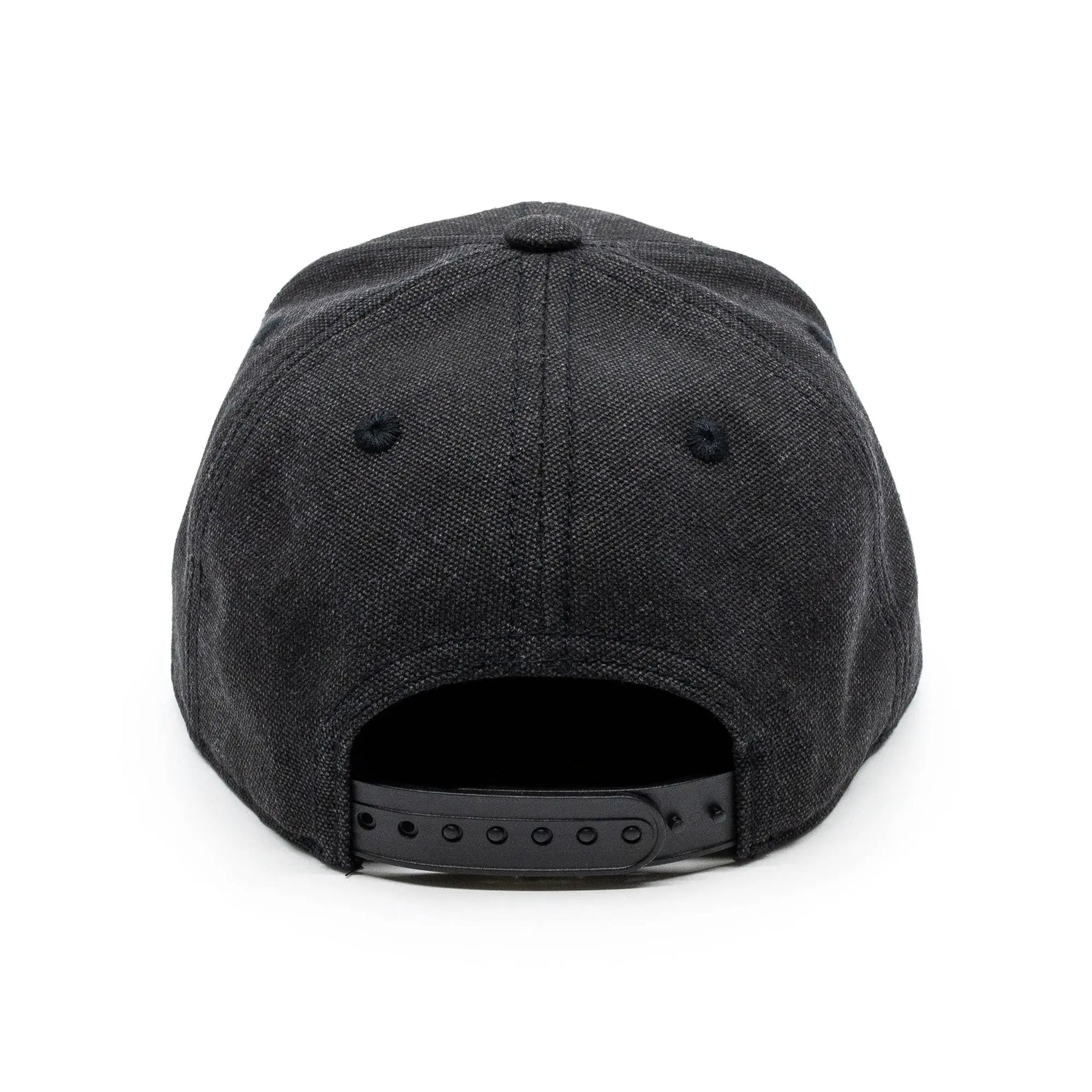 Schlawiner Snapback Cap für Kinder - Grau Filz (Kids L) Hand und Feuer