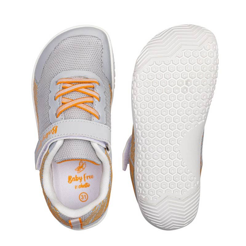 DEPORTIVO CHETTO BAREFOOT GRAU – ATMUNGSAKTIV UND ULTRALEICHT: 35 Chetto      NATURKINDCHEN