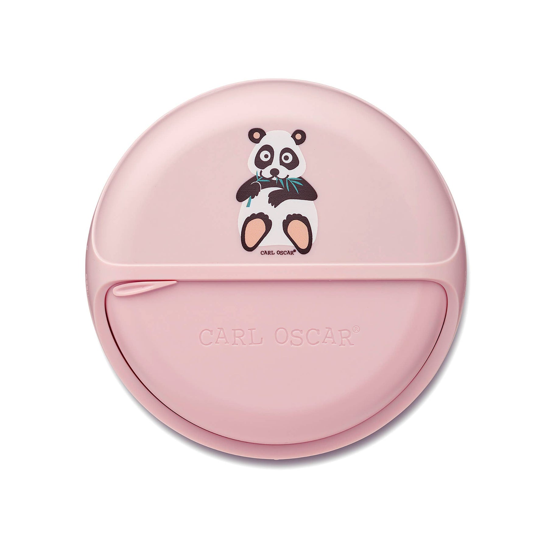 MiniDISC™ Pink Panda – praktischer Snackspender zum Drehen Carl Oscar      NATURKINDCHEN