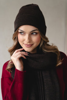 Klassische Mütze NAOMI aus 100% Merinowolle TOPSELLER: Taupe Ander      NATURKINDCHEN