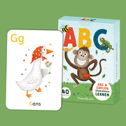 ABC & Zahlen – Lernkarten für Kinder Rüsselfuchs      NATURKINDCHEN