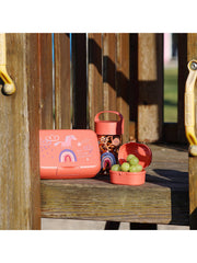 Lunchbox m.Trennschale CANDY L DREAMS: Organic red dreams Koziol ideas for friends GmbH      NATURKINDCHEN