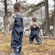 Wasserdichte Hose, hoher Bund – Navy: 110/116 Geggamoja      NATURKINDCHEN