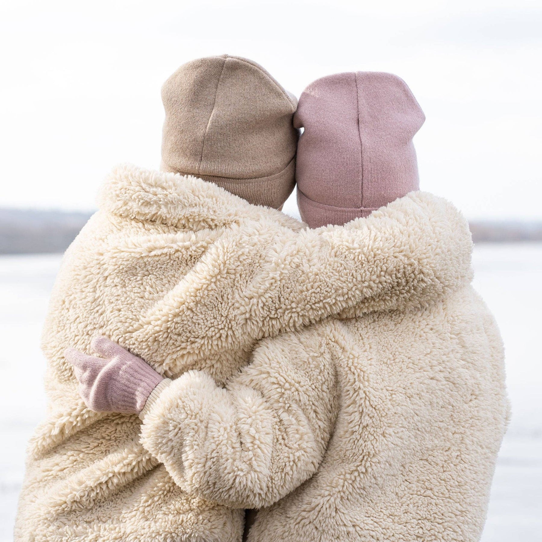 Strickmütze für Kinder aus Merino und Cashmere: Staubig rosa / 3-10 Jahre menique      NATURKINDCHEN
